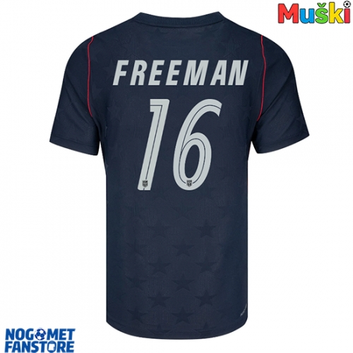 Sjedinjene Države Alex Freeman #16 Gostujuci Dres SP 2026 Kratak Rukav